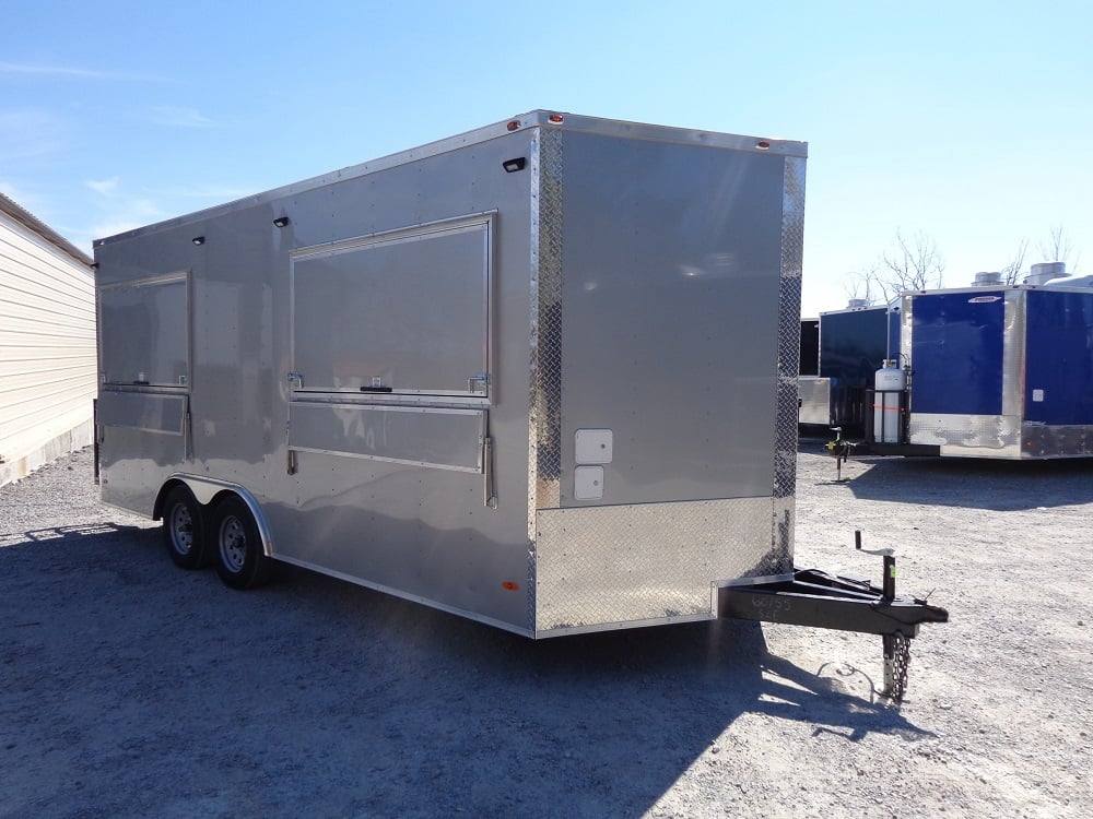 288-8.5-x-18-silver-frost-concession-food-trailer-4.jpg 8.5' x 18' Silver Frost Concession Food Trailer