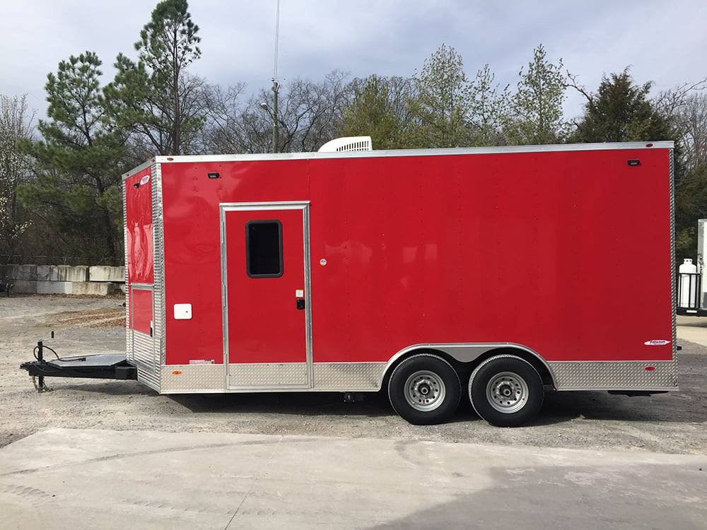 289-8.5-x-18-victory-red-ice-cream-concession-food-trailer-8.jpg 8.5' x 18' Victory Red Ice Cream Concession Food Trailer