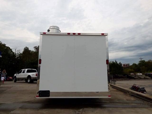290-8.5-x-18-white-catering-event-concession-food-trailer-with-appliances-12.jpg 8.5' x 18' White Catering Event Concession Food Trailer With Appliances