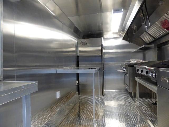 290-8.5-x-18-white-catering-event-concession-food-trailer-with-appliances-14.jpg 8.5' x 18' White Catering Event Concession Food Trailer With Appliances