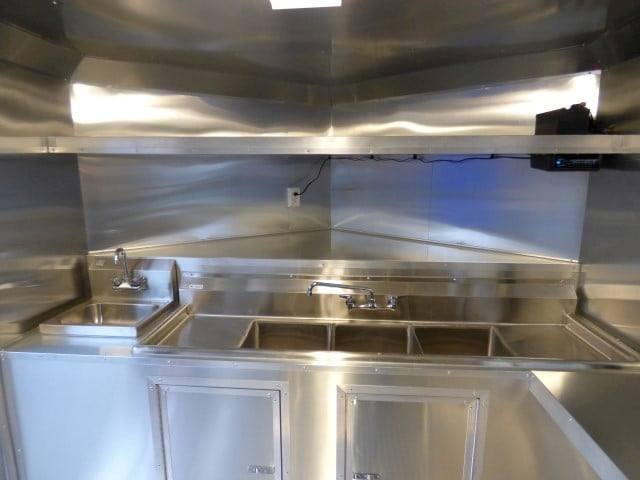 290-8.5-x-18-white-catering-event-concession-food-trailer-with-appliances-22.jpg 8.5' x 18' White Catering Event Concession Food Trailer With Appliances
