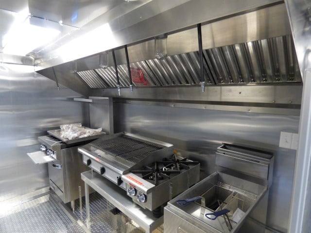 290-8.5-x-18-white-catering-event-concession-food-trailer-with-appliances-7.jpg 8.5' x 18' White Catering Event Concession Food Trailer With Appliances