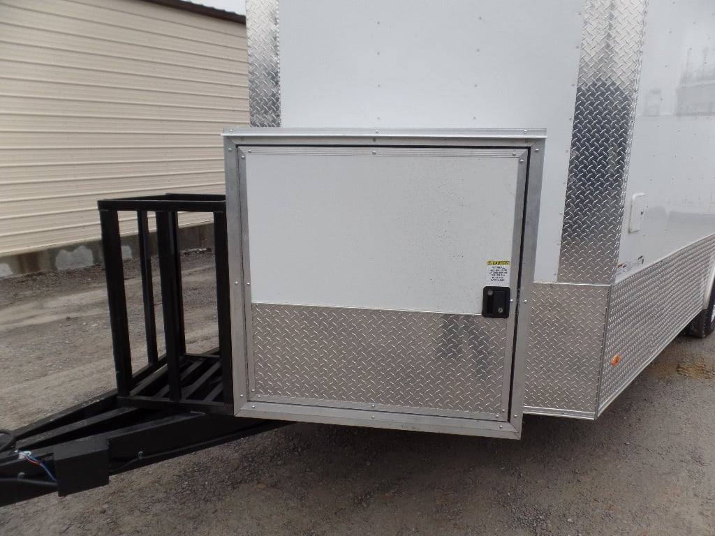 291-8.5-x-18-white-concession-food-event-trailer-11.jpg 8.5' x 18' White Concession Food Event Trailer