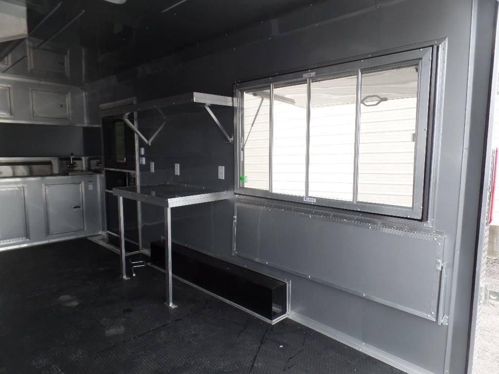 291-8.5-x-18-white-concession-food-event-trailer-22.jpg 8.5' x 18' White Concession Food Event Trailer