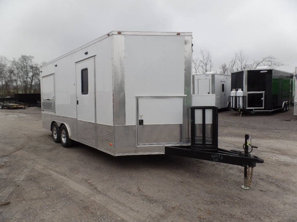 291-8.5-x-18-white-concession-food-event-trailer-26.jpg 8.5' x 18' White Concession Food Event Trailer