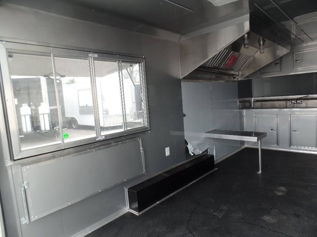 291-8.5-x-18-white-concession-food-event-trailer-3.jpg 8.5' x 18' White Concession Food Event Trailer