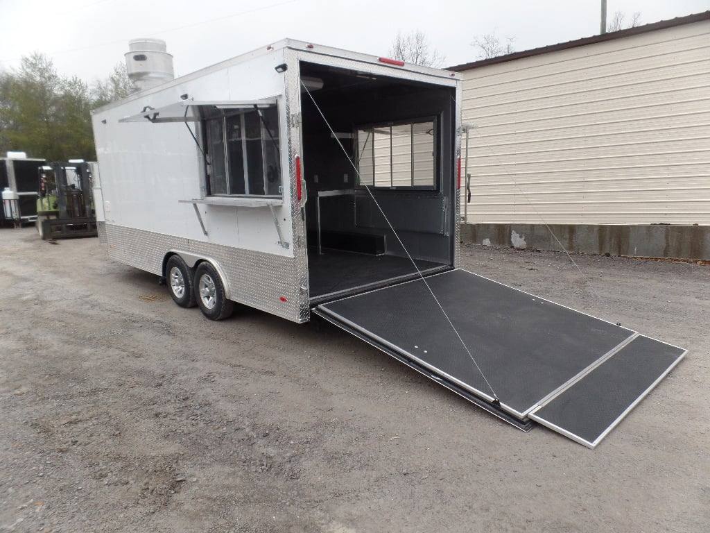 291-8.5-x-18-white-concession-food-event-trailer-32.jpg 8.5' x 18' White Concession Food Event Trailer