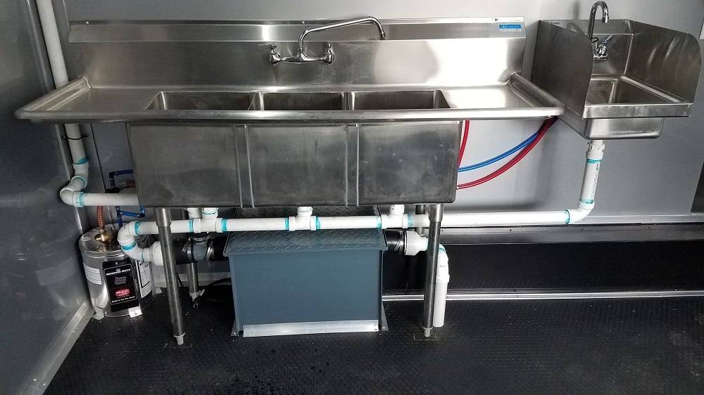 8.5' x 18' White Concession Food Trailer Event Catering