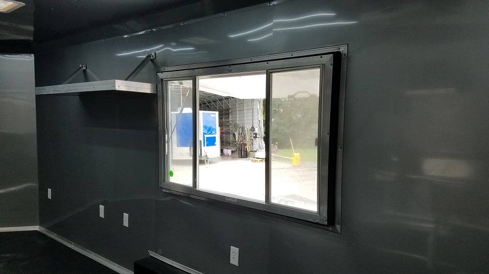 8.5' x 18' White Concession Food Trailer Event Catering