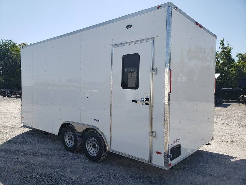 296-8.5-x-18-white-concession-food-trailer-ice-cream-vending-17.jpg 8.5' x 18' White Concession Food Trailer Ice Cream Vending