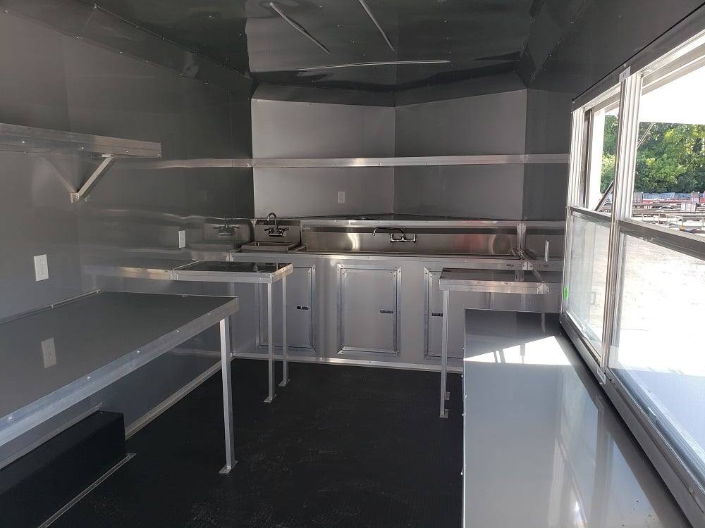 296-8.5-x-18-white-concession-food-trailer-ice-cream-vending-18.jpg 8.5' x 18' White Concession Food Trailer Ice Cream Vending
