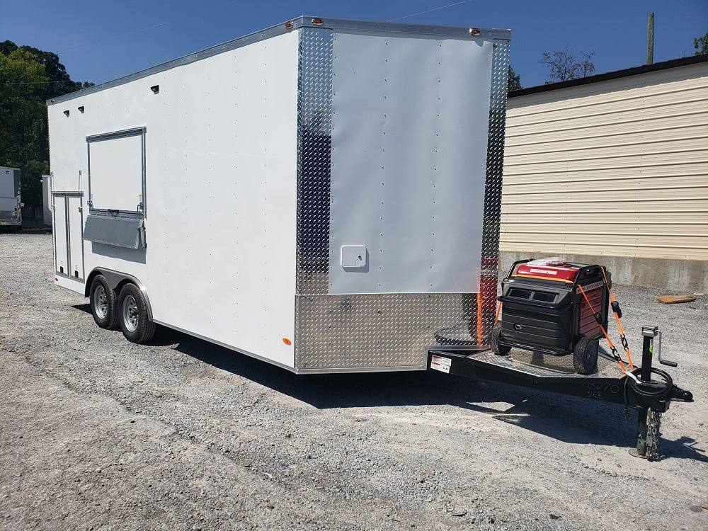 297-8.5-x-18-white-concession-food-trailer-ice-cream-vending-17.jpg 8.5' x 18' White Concession Food Trailer Ice Cream Vending