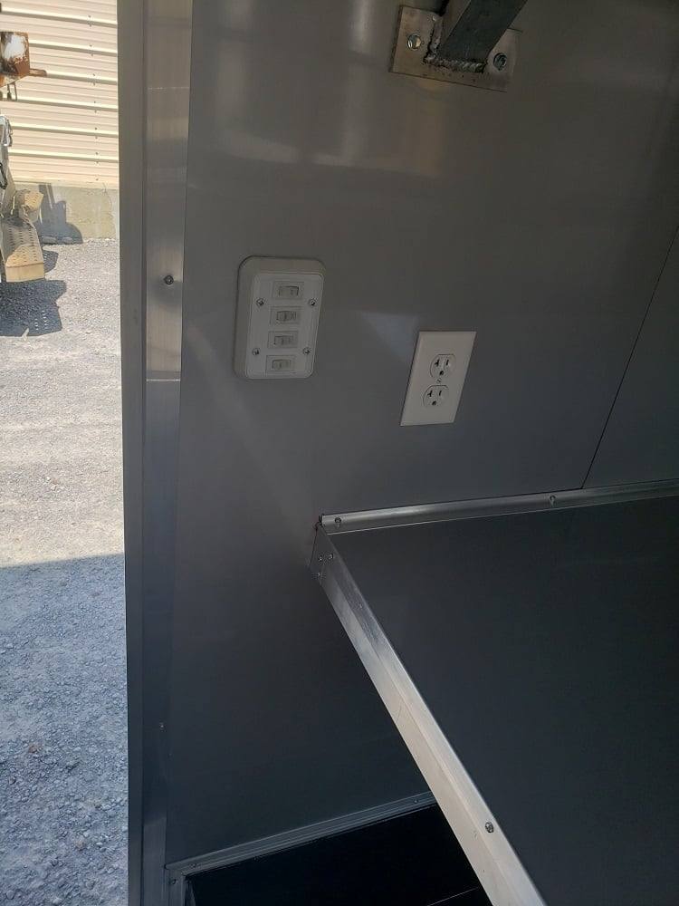297-8.5-x-18-white-concession-food-trailer-ice-cream-vending-9.jpg 8.5' x 18' White Concession Food Trailer Ice Cream Vending