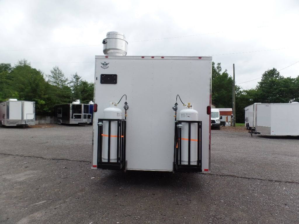 298-8.5-x-18-white-concession-food-trailer-with-appliances-12.jpg 8.5' x 18' White Concession Food Trailer With Appliances