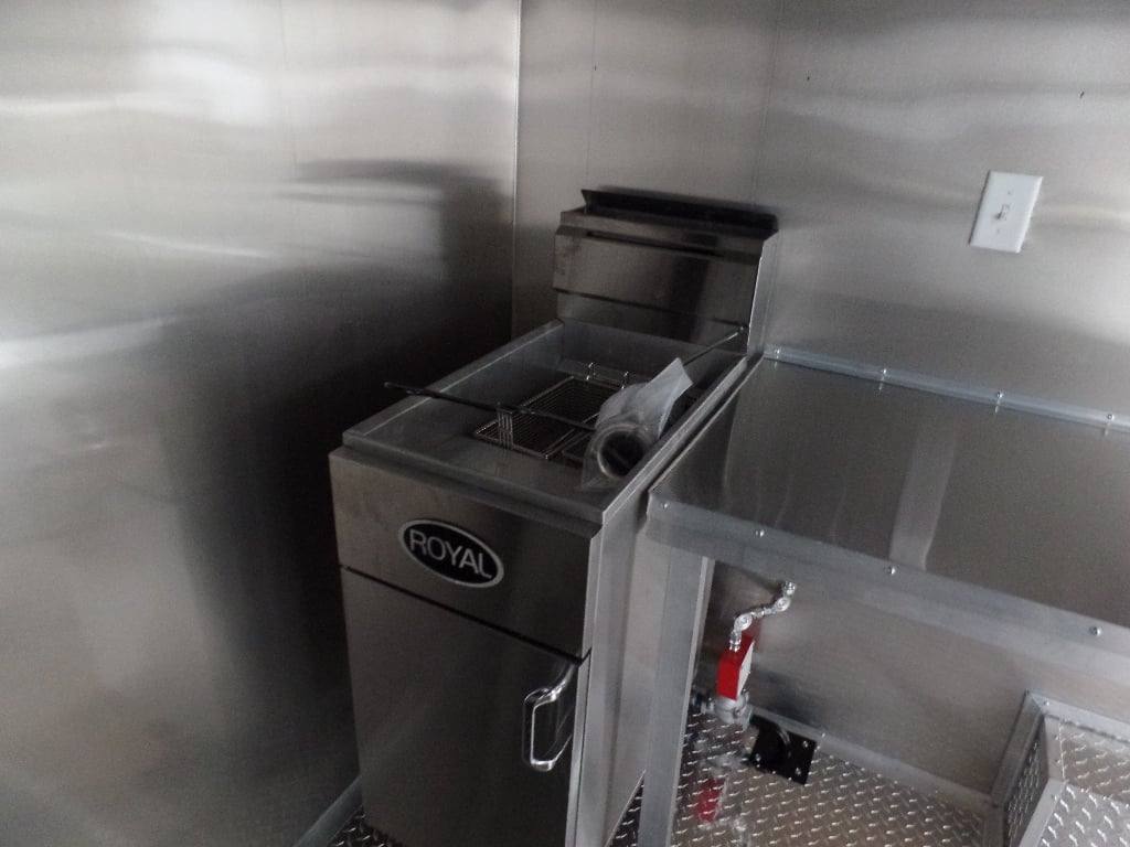 298-8.5-x-18-white-concession-food-trailer-with-appliances-13.jpg 8.5' x 18' White Concession Food Trailer With Appliances