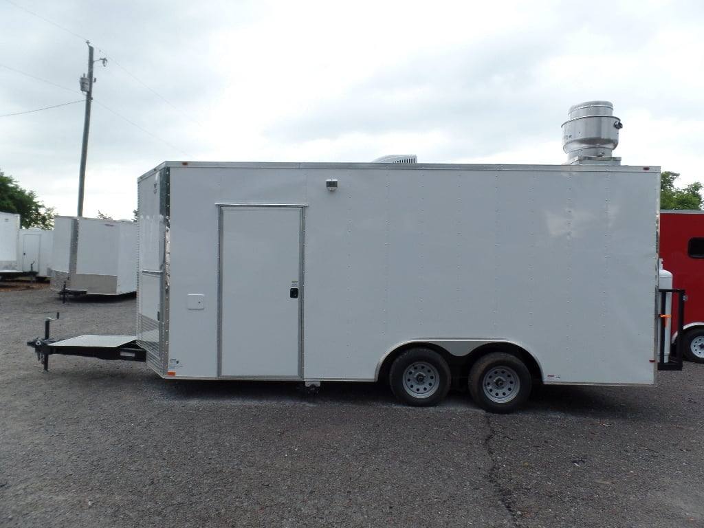 298-8.5-x-18-white-concession-food-trailer-with-appliances-17.jpg 8.5' x 18' White Concession Food Trailer With Appliances