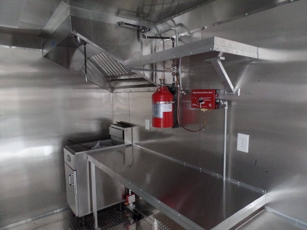 298-8.5-x-18-white-concession-food-trailer-with-appliances-4.jpg 8.5' x 18' White Concession Food Trailer With Appliances