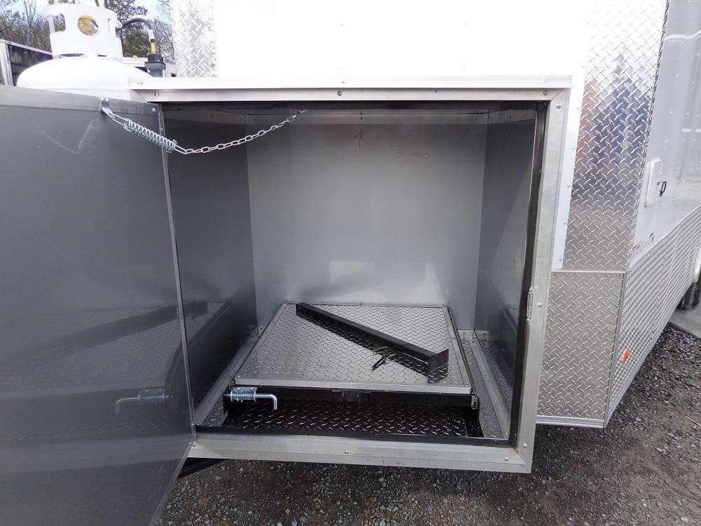 299-8.5-x-18-white-concession-food-trailer-with-appliances-23.jpg 8.5' x 18' White Concession Food Trailer With Appliances