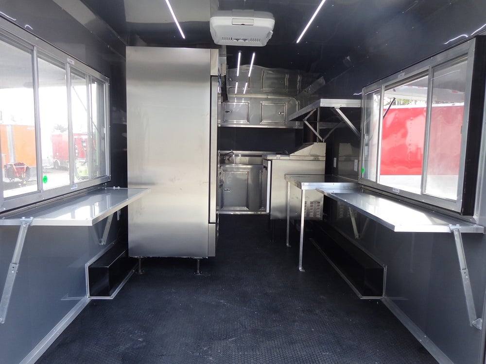 299-8.5-x-18-white-concession-food-trailer-with-appliances-28.jpg 8.5' x 18' White Concession Food Trailer With Appliances