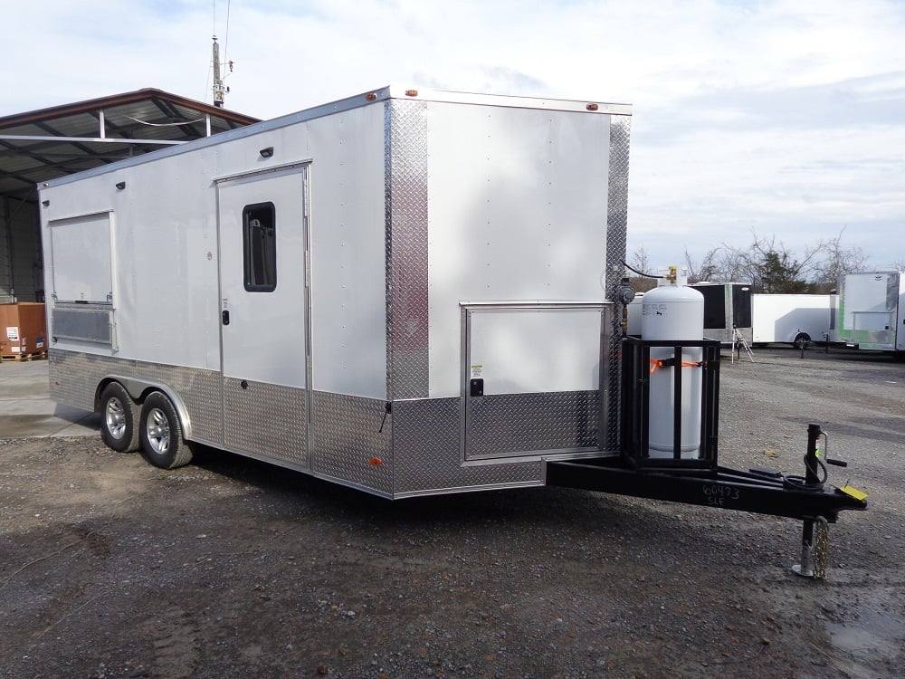 299-8.5-x-18-white-concession-food-trailer-with-appliances-31.jpg 8.5' x 18' White Concession Food Trailer With Appliances