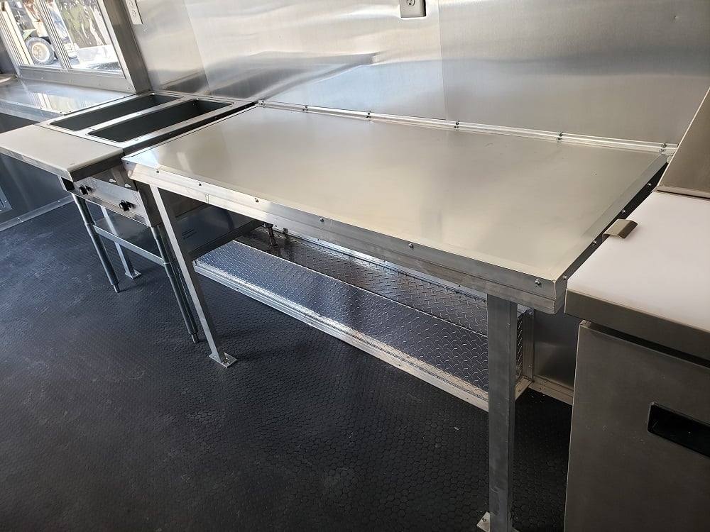 300-8.5-x-18-white-concession-food-trailer-with-appliances-19.jpg 8.5' x 18' White Concession Food Trailer With Appliances