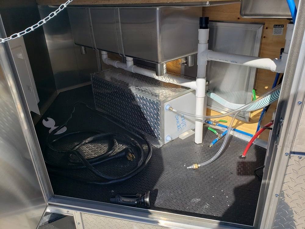 300-8.5-x-18-white-concession-food-trailer-with-appliances-20.jpg 8.5' x 18' White Concession Food Trailer With Appliances