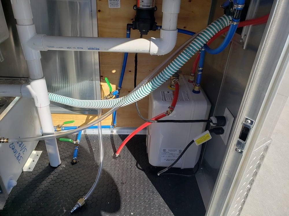 300-8.5-x-18-white-concession-food-trailer-with-appliances-22.jpg 8.5' x 18' White Concession Food Trailer With Appliances