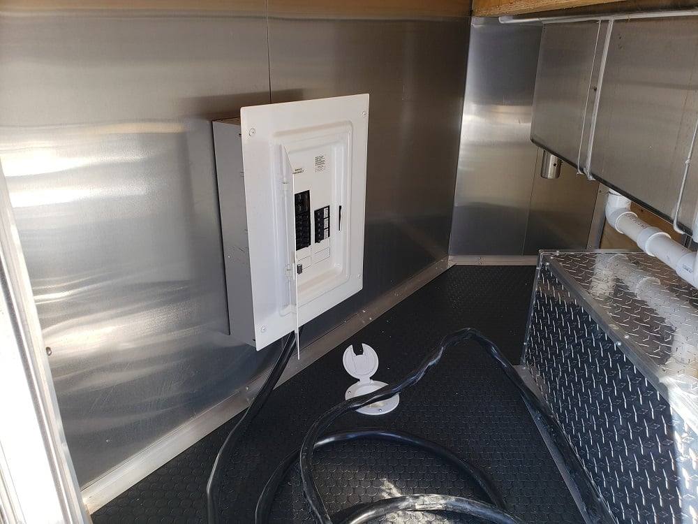300-8.5-x-18-white-concession-food-trailer-with-appliances-28.jpg 8.5' x 18' White Concession Food Trailer With Appliances