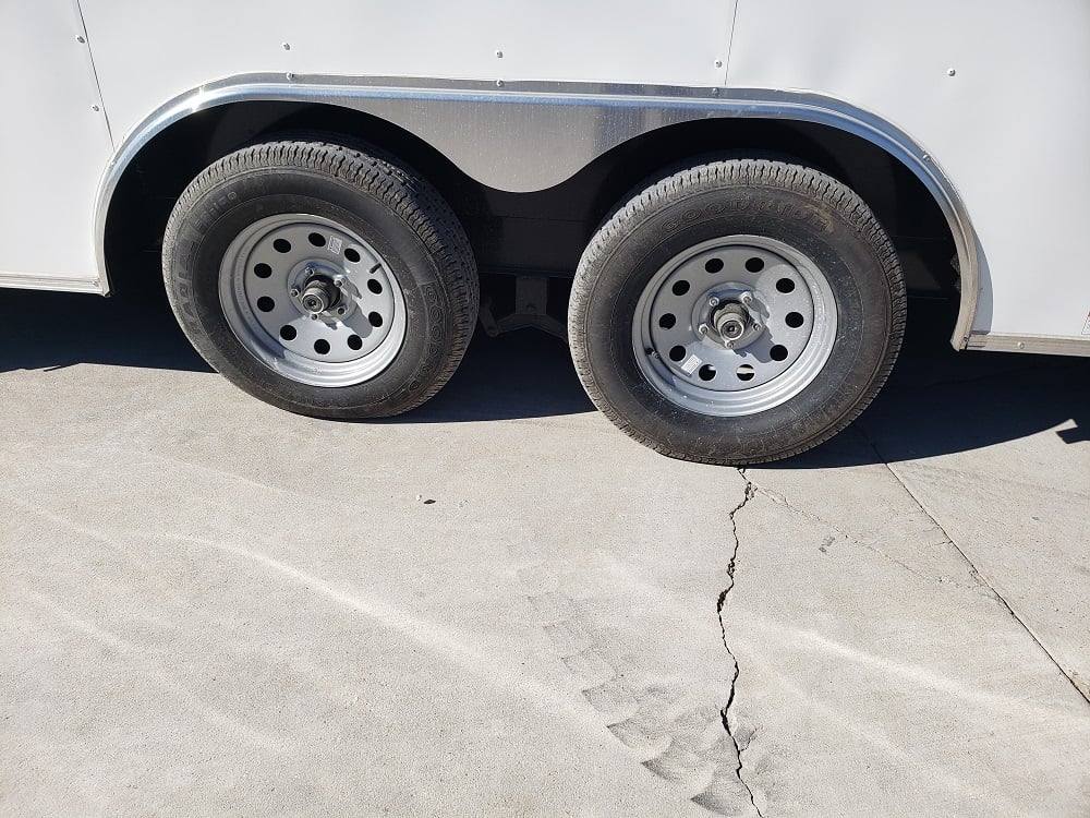 300-8.5-x-18-white-concession-food-trailer-with-appliances-8.jpg 8.5' x 18' White Concession Food Trailer With Appliances