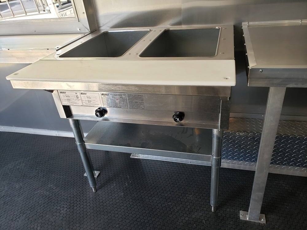 300-8.5-x-18-white-concession-food-trailer-with-appliances-9.jpg 8.5' x 18' White Concession Food Trailer With Appliances
