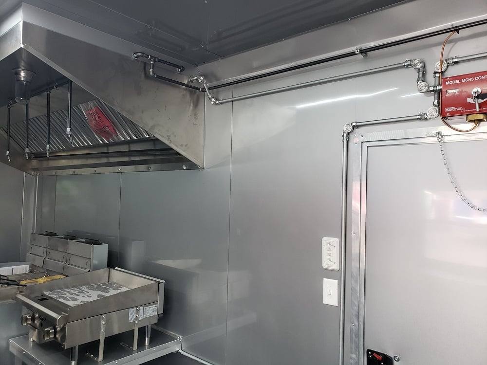 301-8.5-x-18-white-concession-food-trailer-with-appliances-10.jpg 8.5' x 18' White Concession Food Trailer With Appliances