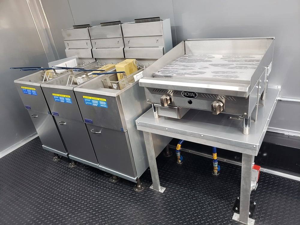 301-8.5-x-18-white-concession-food-trailer-with-appliances-21.jpg 8.5' x 18' White Concession Food Trailer With Appliances