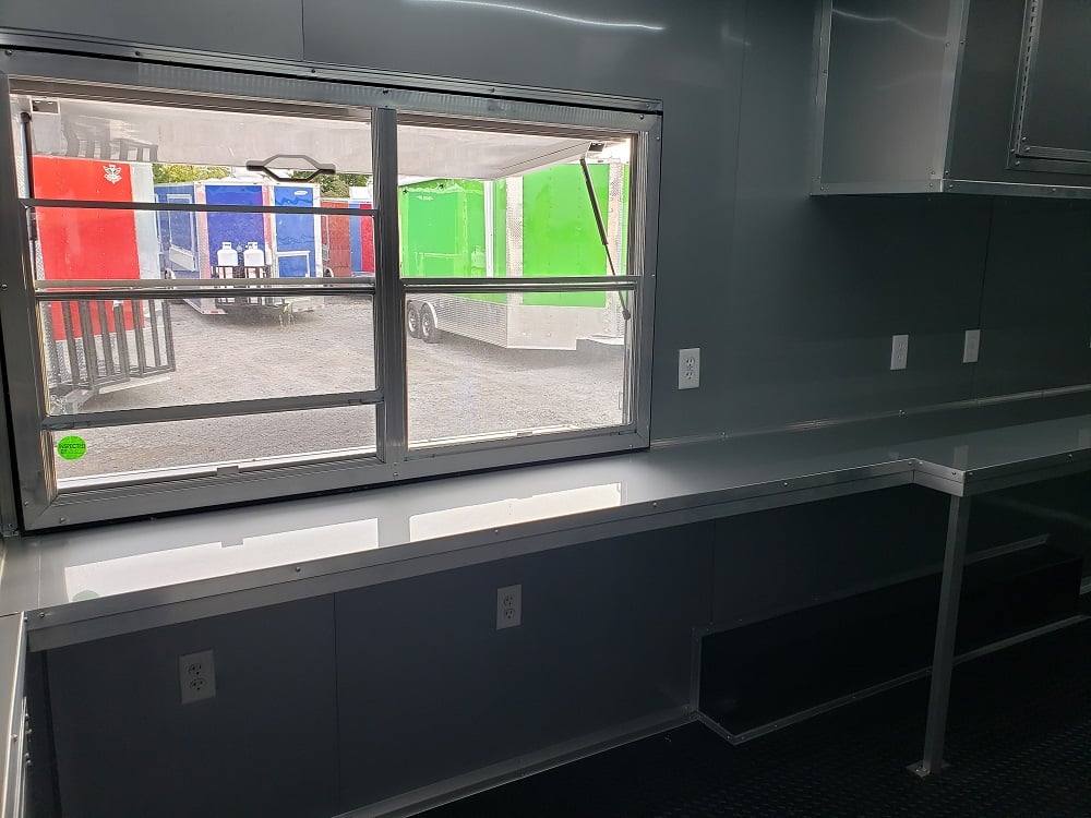 301-8.5-x-18-white-concession-food-trailer-with-appliances-23.jpg 8.5' x 18' White Concession Food Trailer With Appliances