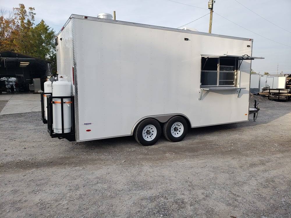 301-8.5-x-18-white-concession-food-trailer-with-appliances-24.jpg 8.5' x 18' White Concession Food Trailer With Appliances