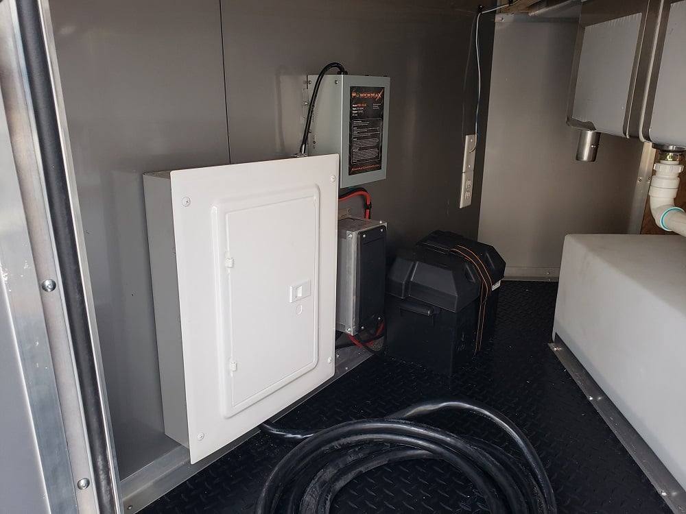 301-8.5-x-18-white-concession-food-trailer-with-appliances-4.jpg 8.5' x 18' White Concession Food Trailer With Appliances