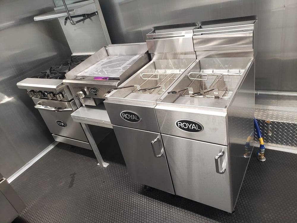 302-8.5-x-18-white-concession-food-trailer-with-appliances-14.jpg 8.5' x 18' White Concession Food Trailer With Appliances