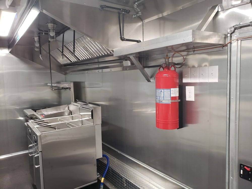 302-8.5-x-18-white-concession-food-trailer-with-appliances-2.jpg 8.5' x 18' White Concession Food Trailer With Appliances