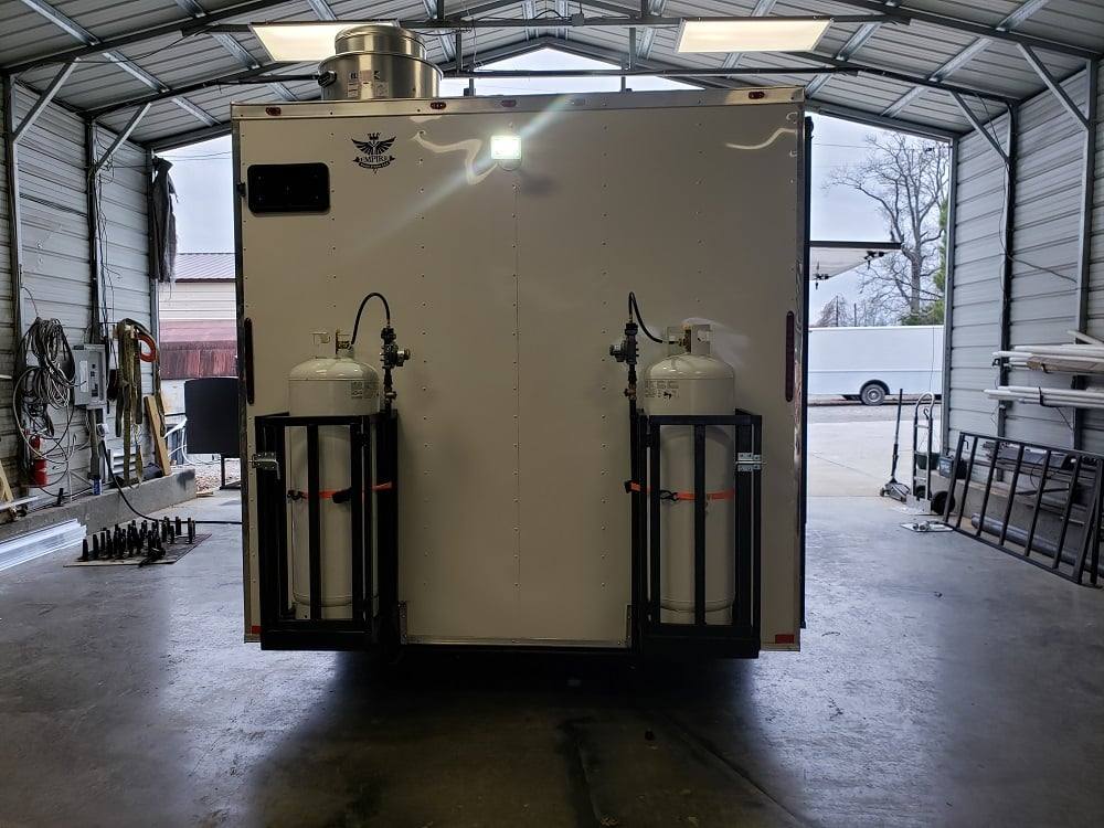 302-8.5-x-18-white-concession-food-trailer-with-appliances-9.jpg 8.5' x 18' White Concession Food Trailer With Appliances