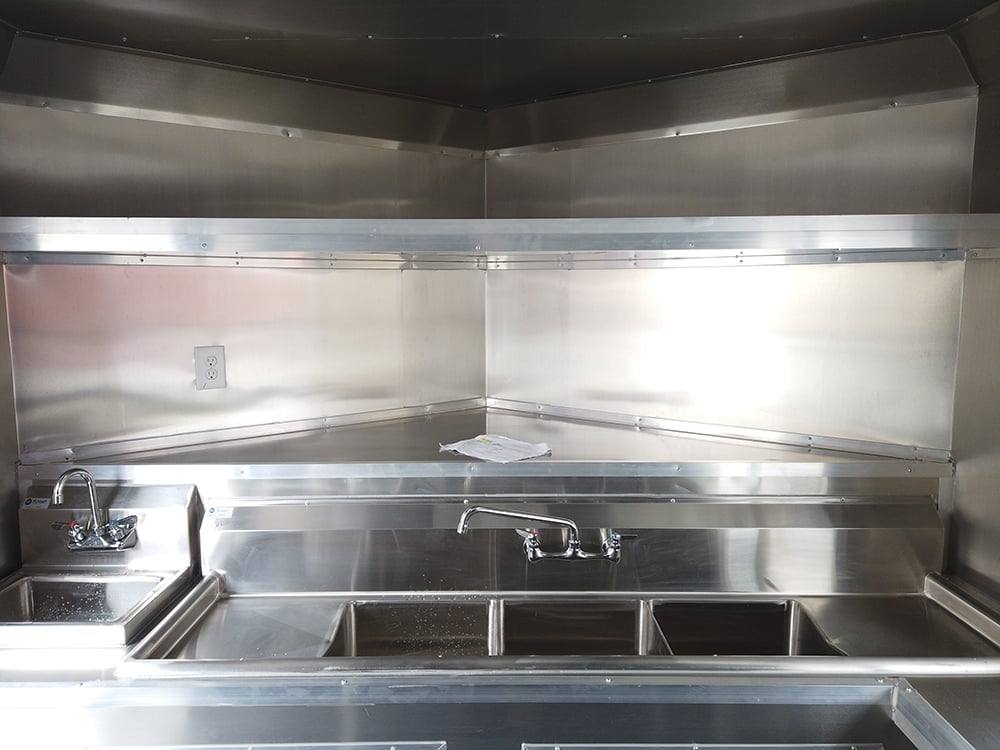 303-8.5-x-18-white-concession-food-trailer-with-appliances-10.jpg 8.5' x 18' White Concession Food Trailer with Appliances
