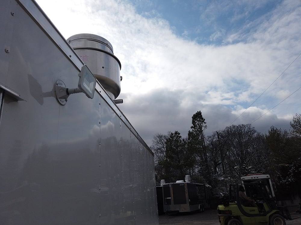 303-8.5-x-18-white-concession-food-trailer-with-appliances-11.jpg 8.5' x 18' White Concession Food Trailer with Appliances