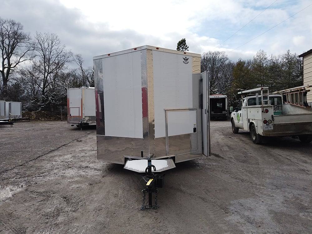 303-8.5-x-18-white-concession-food-trailer-with-appliances-21.jpg 8.5' x 18' White Concession Food Trailer with Appliances