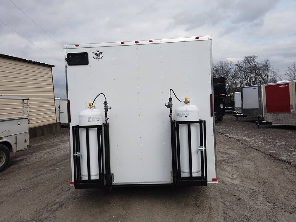 303-8.5-x-18-white-concession-food-trailer-with-appliances-22.jpg 8.5' x 18' White Concession Food Trailer with Appliances