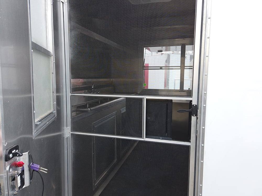 303-8.5-x-18-white-concession-food-trailer-with-appliances-28.jpg 8.5' x 18' White Concession Food Trailer with Appliances