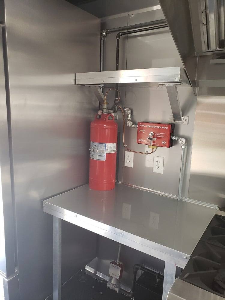 304-8.5-x-18-white-concession-food-trailer-with-restroom-13.jpg 8.5' x 18' White Concession Food Trailer with Restroom