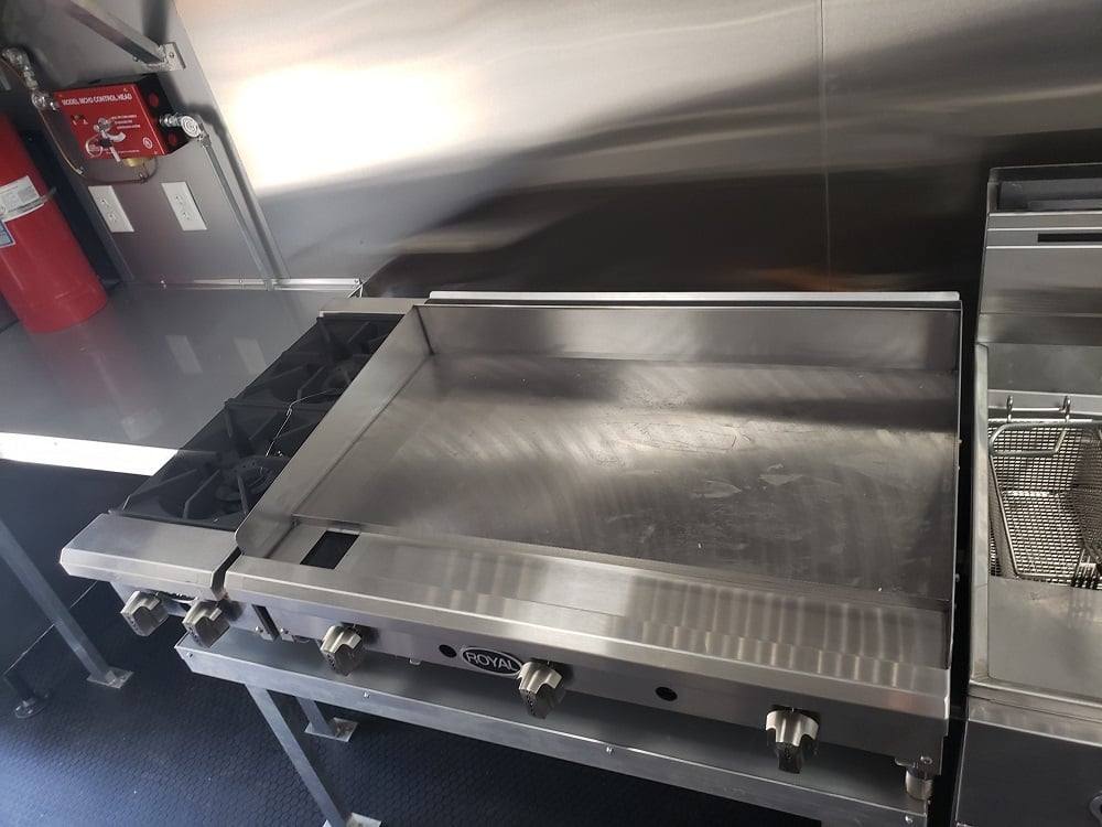 304-8.5-x-18-white-concession-food-trailer-with-restroom-17.jpg 8.5' x 18' White Concession Food Trailer with Restroom