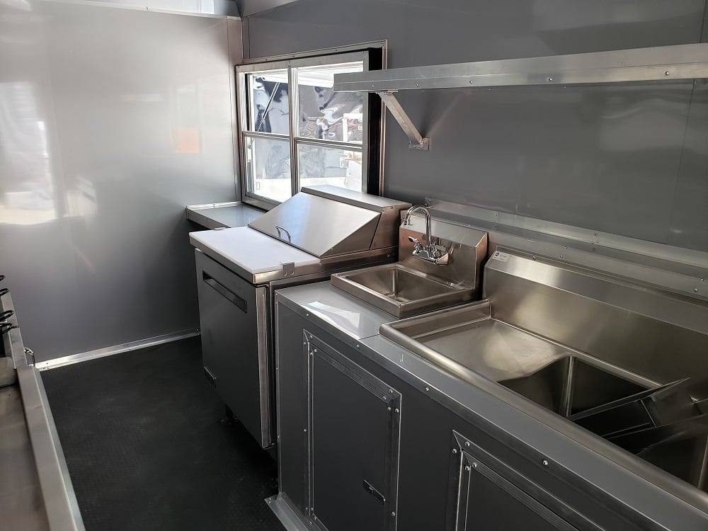 304-8.5-x-18-white-concession-food-trailer-with-restroom-18.jpg 8.5' x 18' White Concession Food Trailer with Restroom