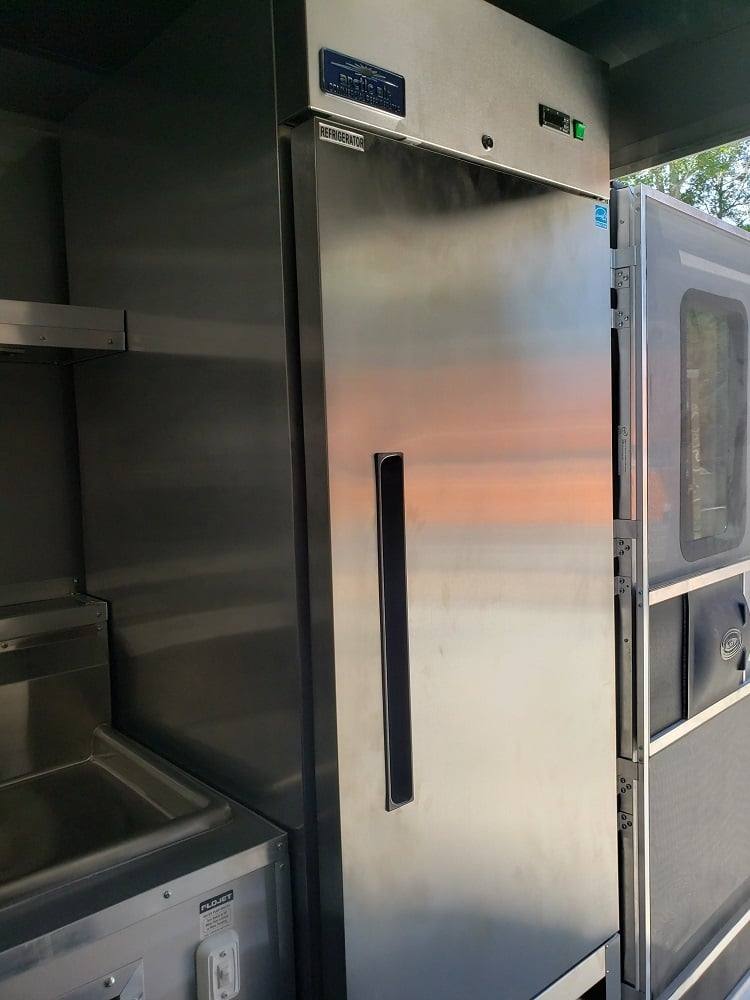 304-8.5-x-18-white-concession-food-trailer-with-restroom-6.jpg 8.5' x 18' White Concession Food Trailer with Restroom
