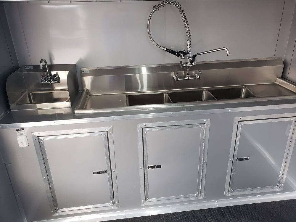 305-8.5-x-18-white-concession-food-trailer-with-restroom-10.jpg 8.5' x 18' White Concession Food Trailer with Restroom