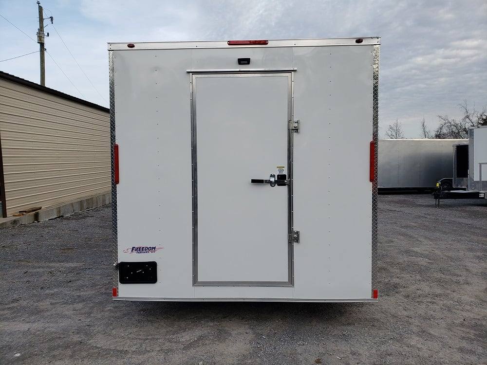 305-8.5-x-18-white-concession-food-trailer-with-restroom-13.jpg 8.5' x 18' White Concession Food Trailer with Restroom