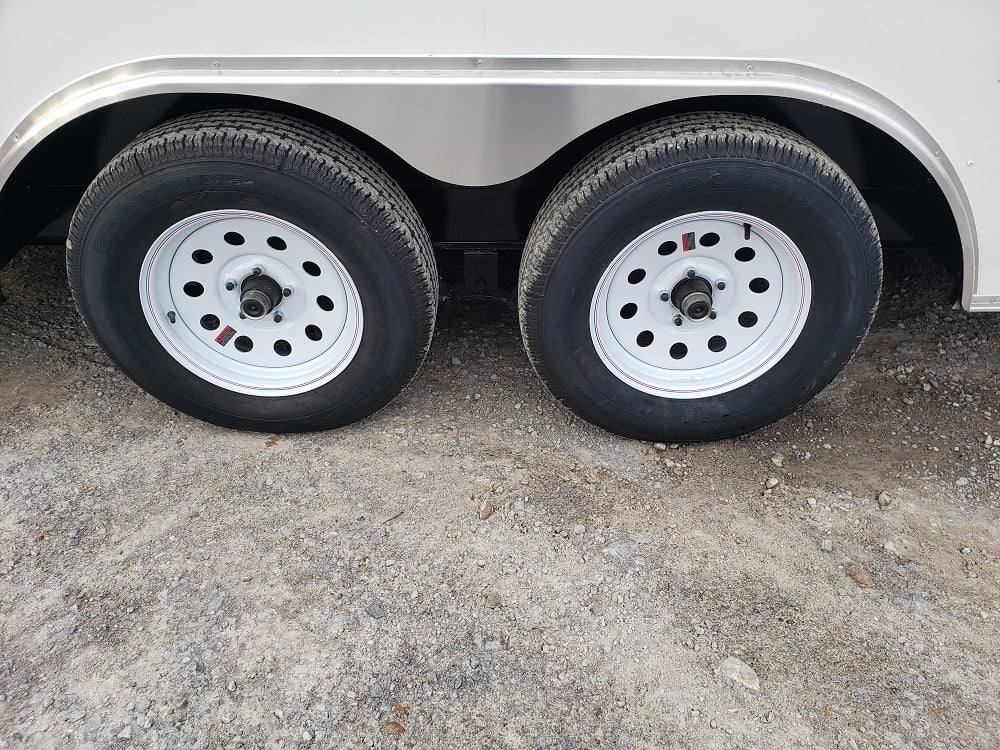 305-8.5-x-18-white-concession-food-trailer-with-restroom-9.jpg 8.5' x 18' White Concession Food Trailer with Restroom